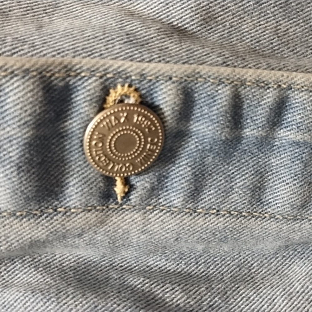 Distressed Denim Jacket (3X) - Picture 5 of 14